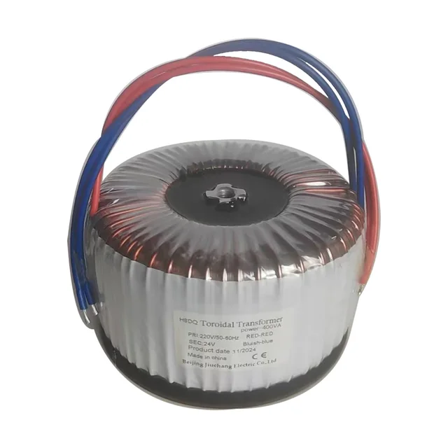 High Voltage Input 10kVA Toroidal Power Transformer for Audio Amplifiers 50Hz 220V/24V DC Three-Phase Output 400kv Rated
