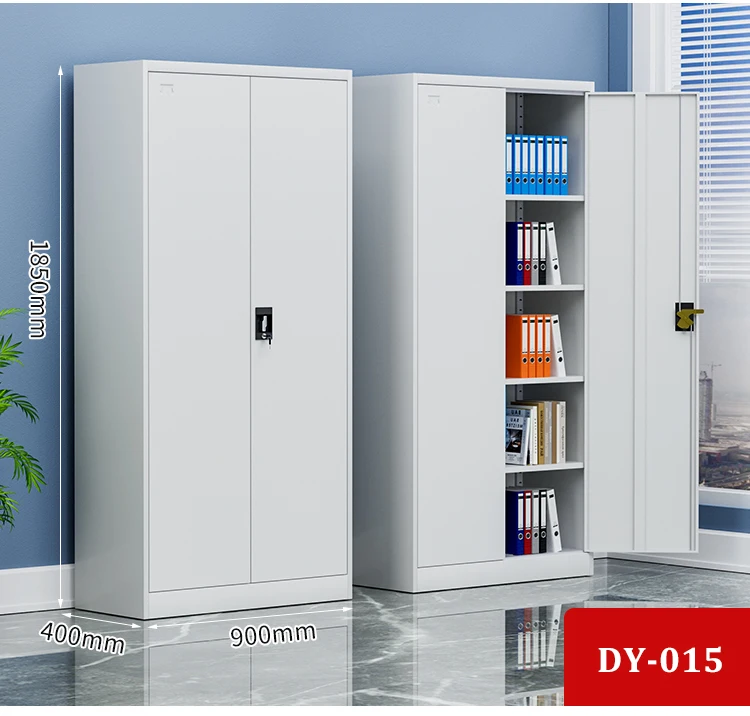 Modern 2-Door Steel Filing Cabinet – Metal Storage Solution for Office ...