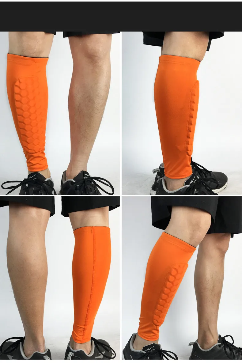 Custom Logo Shin Guard Anticollision Calf Brace Elastic