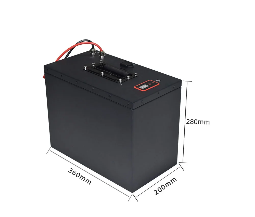 PINSHENG ENERGY 12V 200Ah LiFePO4 Battery with 4000 Cycle Life and 2400W Capacity for Solar Energy Storage