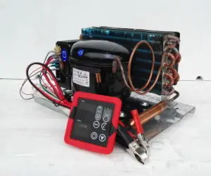 BD65HC Small Portable DC12V 24V Condensing Unit for Freezer Fridge Dehumidifier With Temperature Control