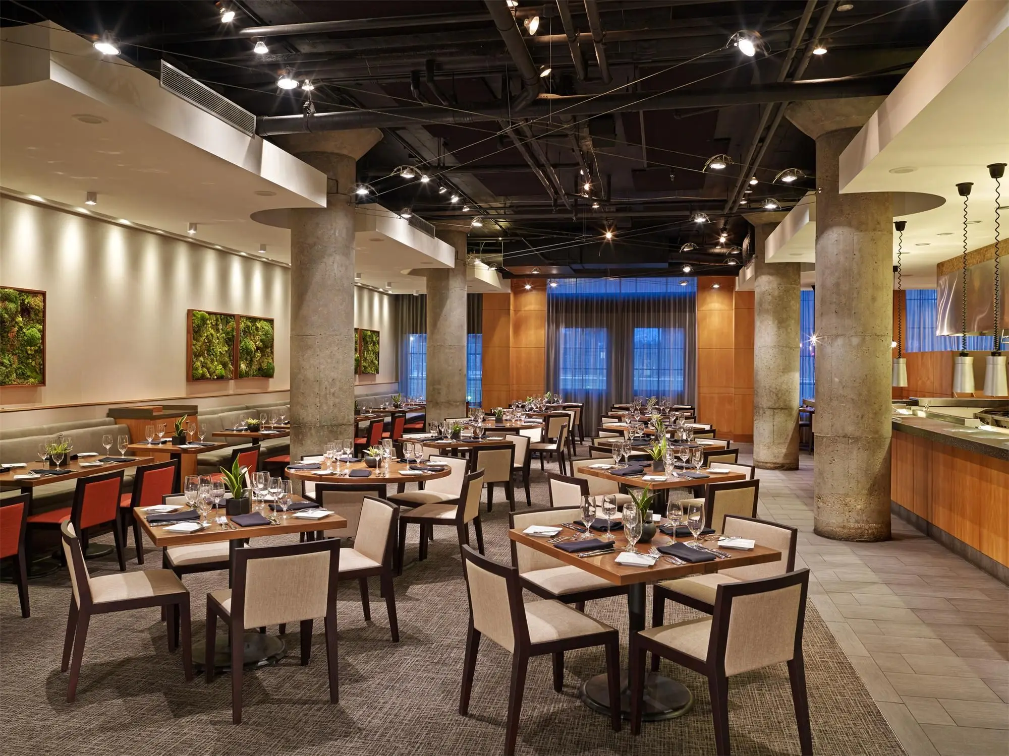 Custom Design Modern Cafe Bench Seating Fast Food Restaurant Tables and Chairs Sets Coffee Shop Furniture Restaurant Booths