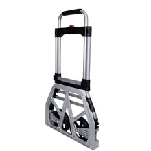 Wholesale Heavy Duty Aluminum Iron/PVC Folding Moving Cargo Cart Handcart Portable Hand Truck Trolly Two-Wheel OEM