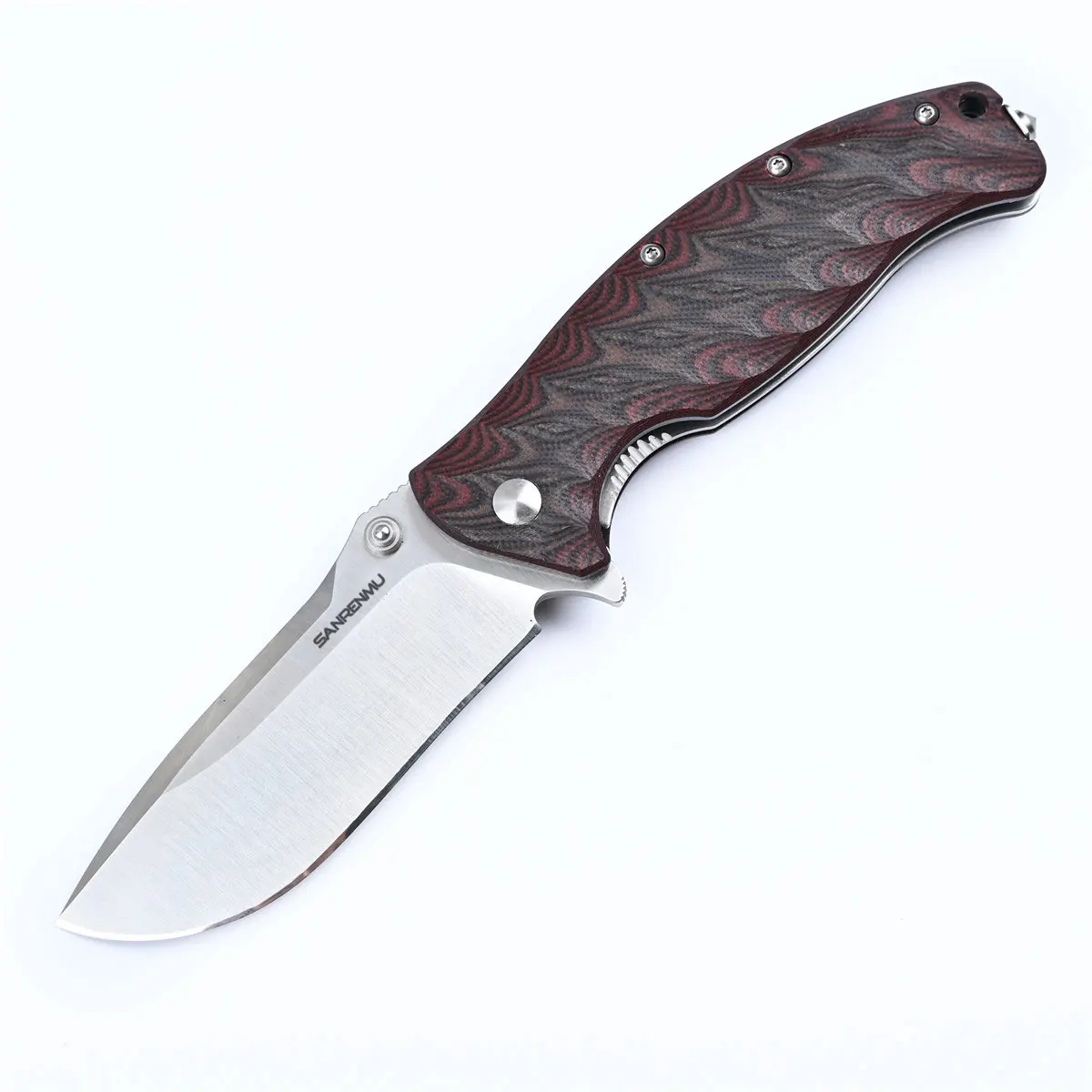 SANRENMU 1005 EDC Outdoor Survival Camping Pocket Folding Knife