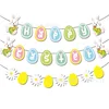 Happy Easter Egg Letter Banner