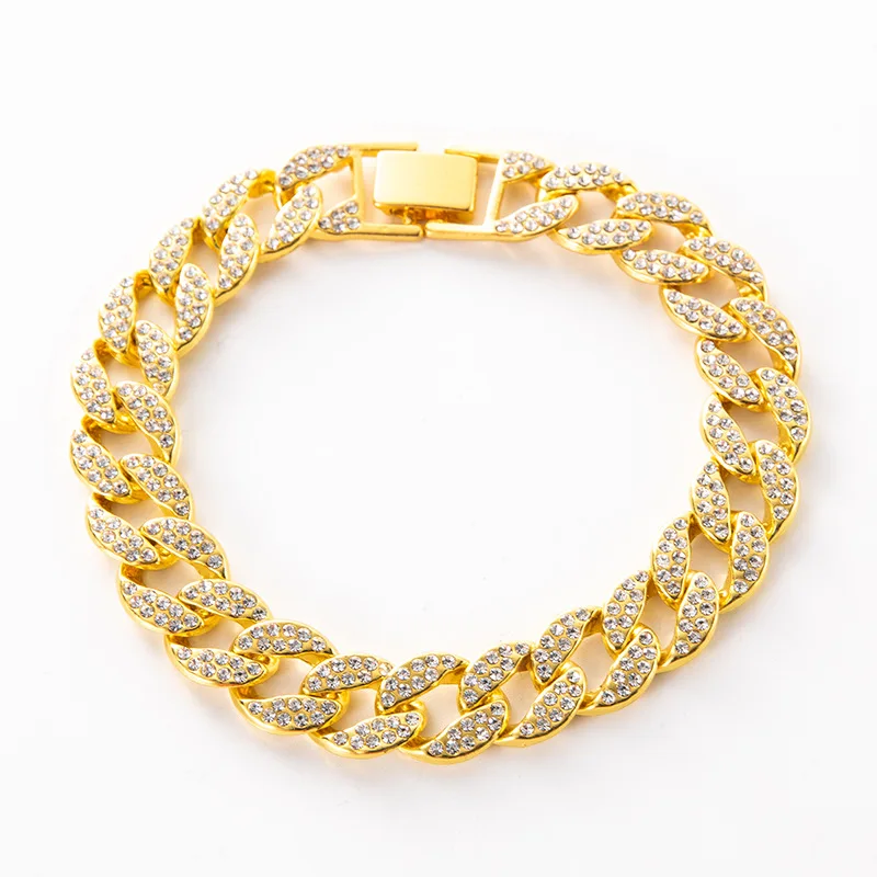 Trendsmax Miami Cuban Link Chain – 14K Gold Plated Stainless Steel – Necklace (18-26") Or Bracelet (8-9") – Unisex