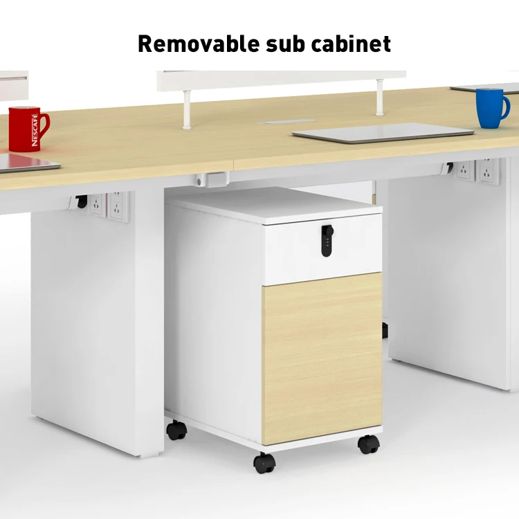 2023 современная мебель офисные столы 2/4/6 человек Call-центр Выдвижная рабочая станция
