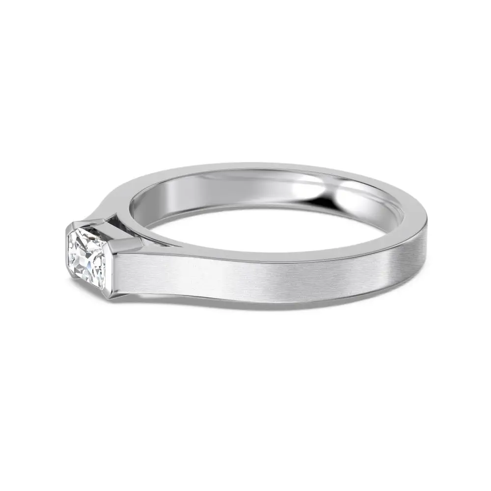 KAKODIY Trending Products Jewelry 925 925 Sterling Silver 5A Zirconia Blunt Polish Wedding Ring detail 3