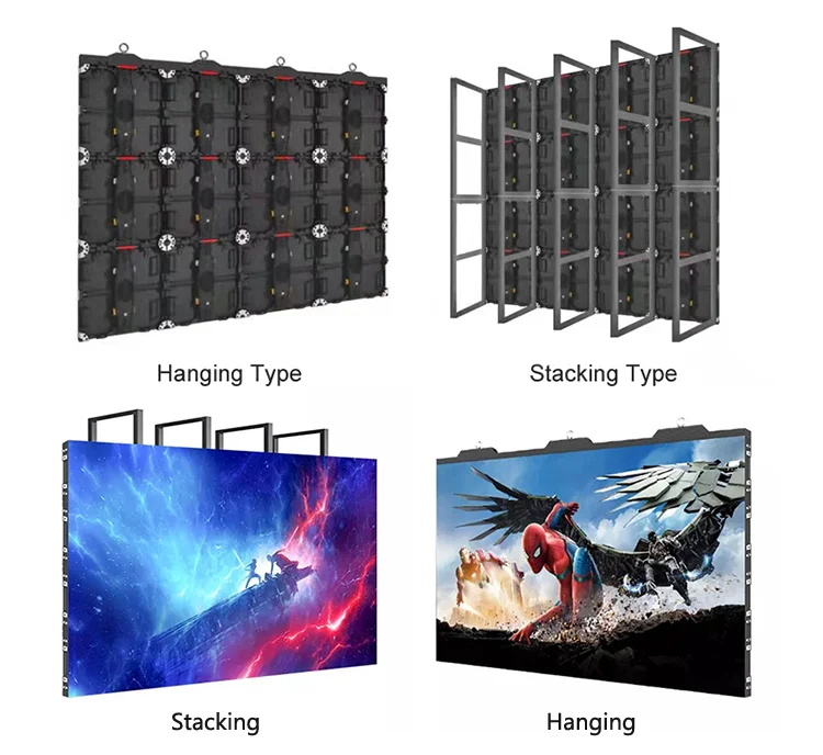 500*500mm P2.6 P2.97 P3.91 Indoor Outdoor Stage Led Display Screen for ...