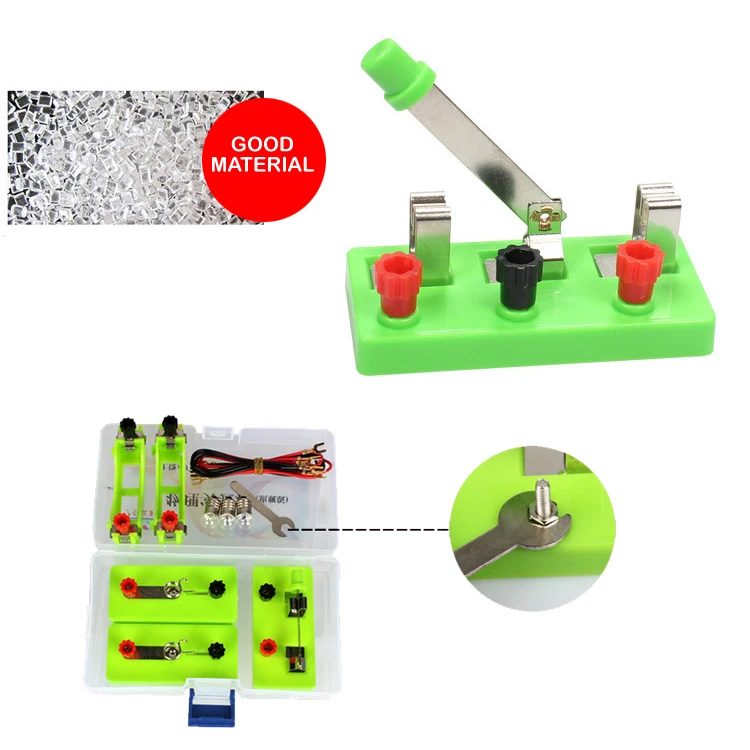 STEM Experiment Teaching Hands-on Ability Toy Kids Basic Circuit Kit