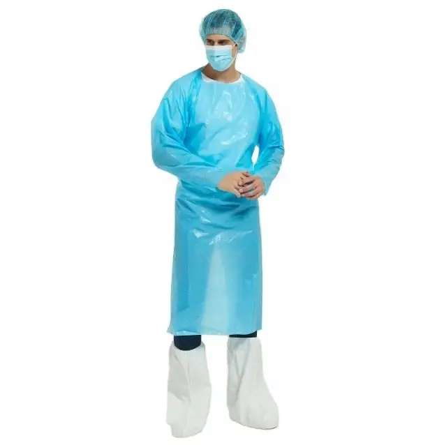 SJ Surgery Gowns AAMI Level 1/2/3/4 Hospital Uniforms Sterile Disposable Surgical Gown