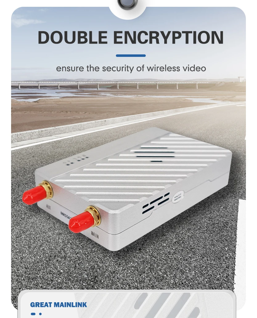 M58pro 49KM Mavlink Telemetry - Long Range Wireless Video Transceiver