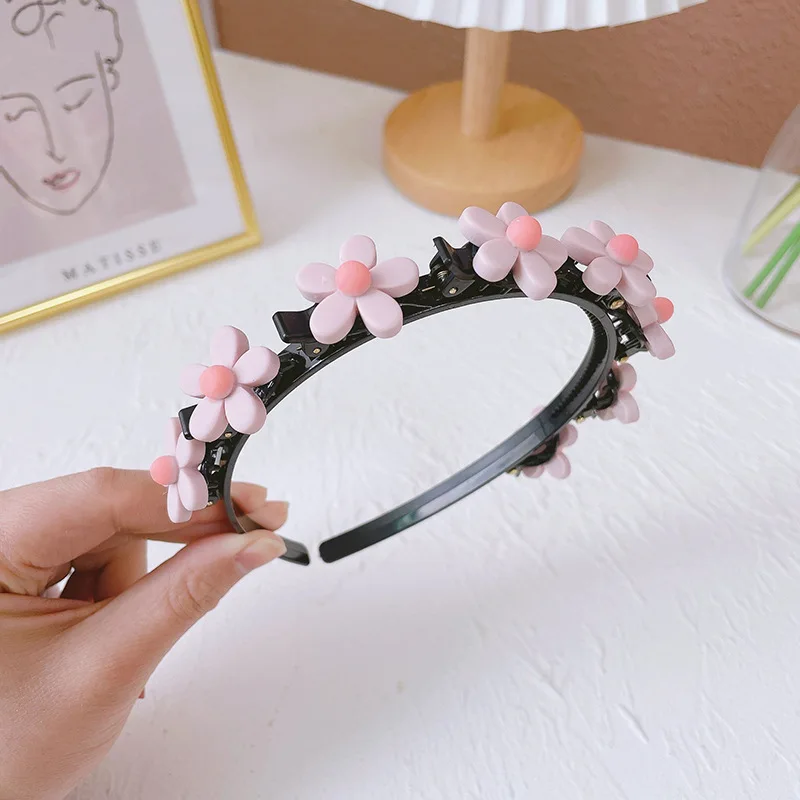 Girls Hairbands With Flower Fruit Hairpin Hair Bands Colorful Kids 