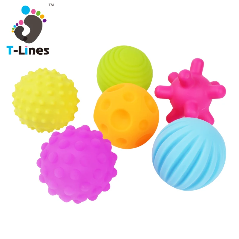 
 Для активных детей сенсорными Прорезыватель игрушка набор мульти стресс текстурированная мяч  