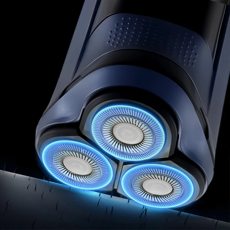 Men's Three-Blade Electric Shaver USB Charging Multi-Functional Floating Design Exclusive for Beard Shaving Household RV Hotel factory