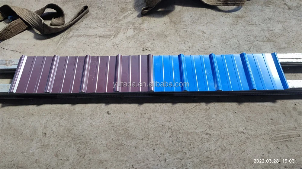 America US Type AG PBR and Rib Roofing Panel Steel Roll Forming Machine