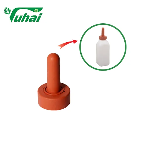 Soft Rubber Animal Feed Nipple 5.9*9.5cm Feeding Nipple for Animals supplier