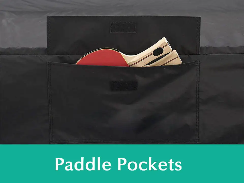 Пользовательские пыленепроницаемые 600D патио Настольный теннис покрытие водонепроницаемый открытый настольный стол для