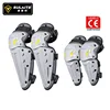 Knee and elbow pads four-piece set [Gray]