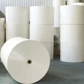 Food grade eco-friendly 1PE/2PE coted good sealing CUPSTOCK  Paper Roll