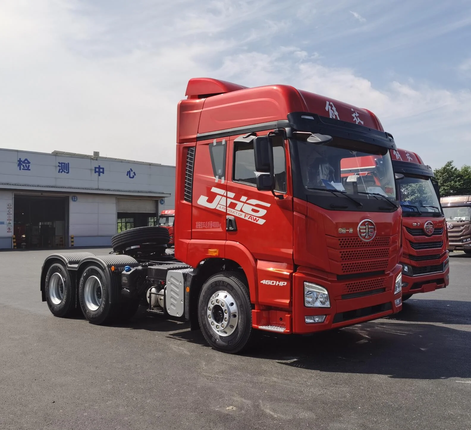 faw jh6 6x4 tractor head truck 460hp engine