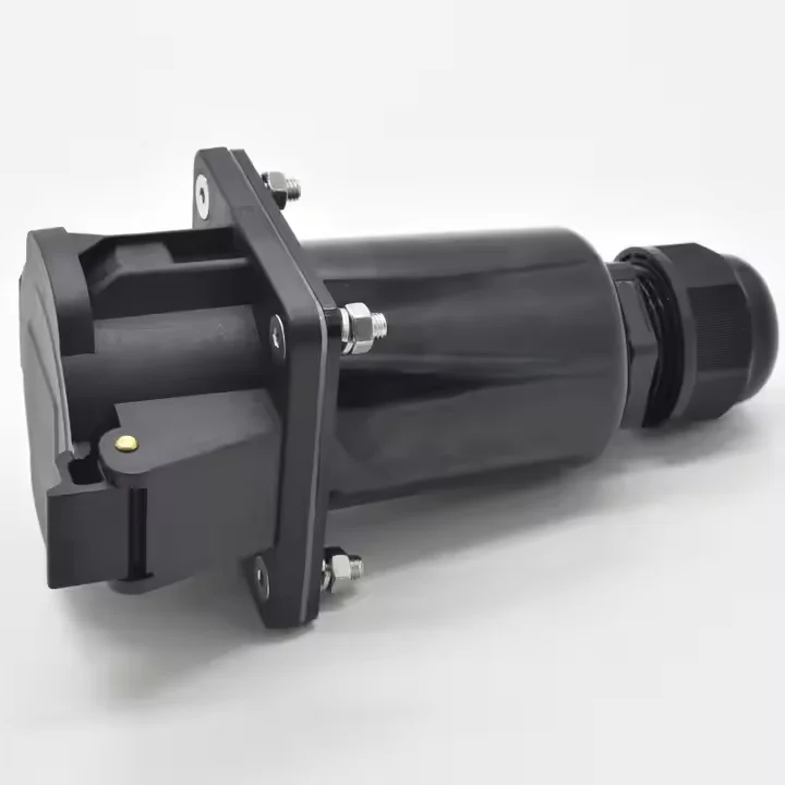 New 16A 1Phase Electric Vehicle Charging Connector Type1 SAE J1772 EVSE EV Charging Inlet Socket Terminal Connector for EV