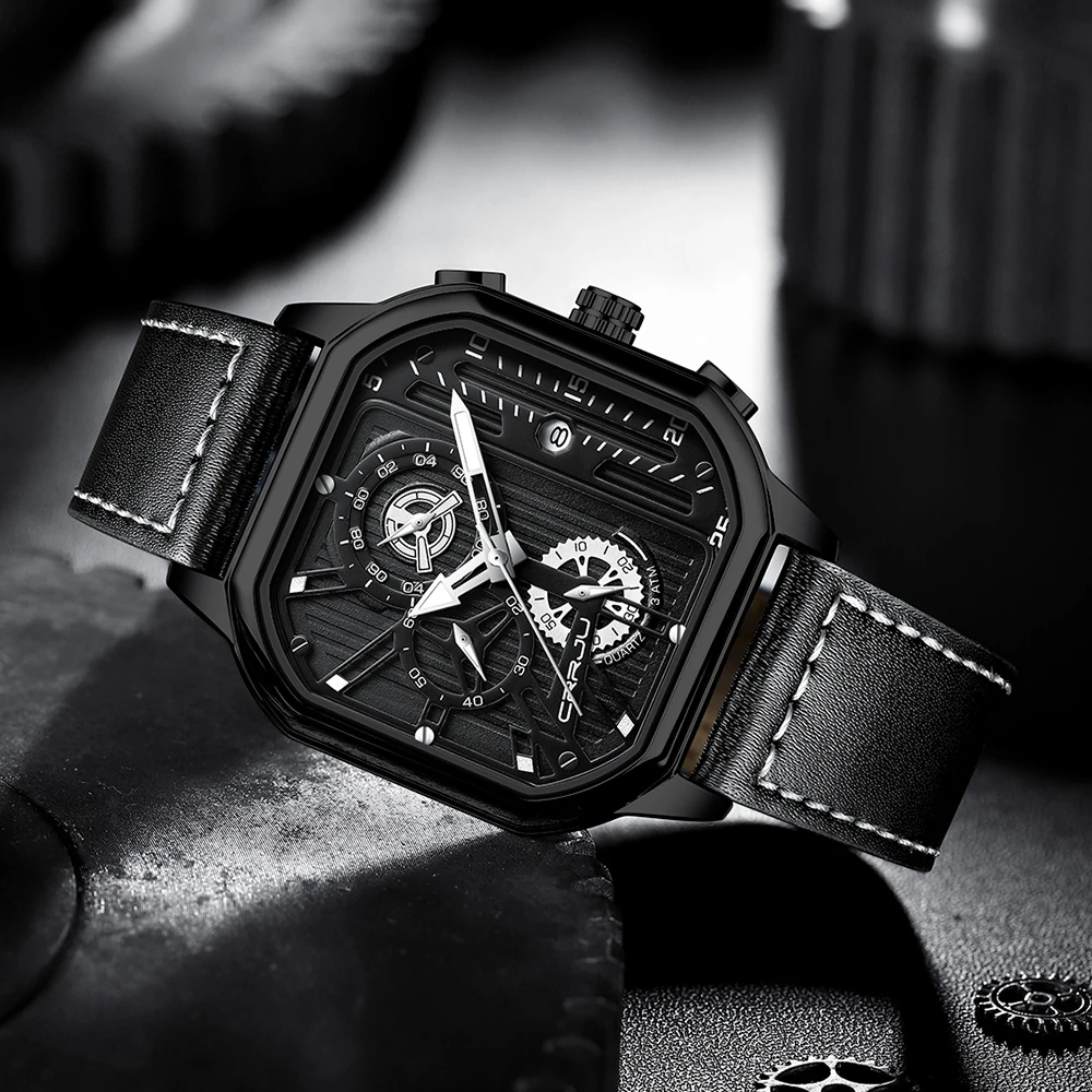 Relojes Deportivos Reloj Marca Crrju CRRJU Relojes Para Hombre De