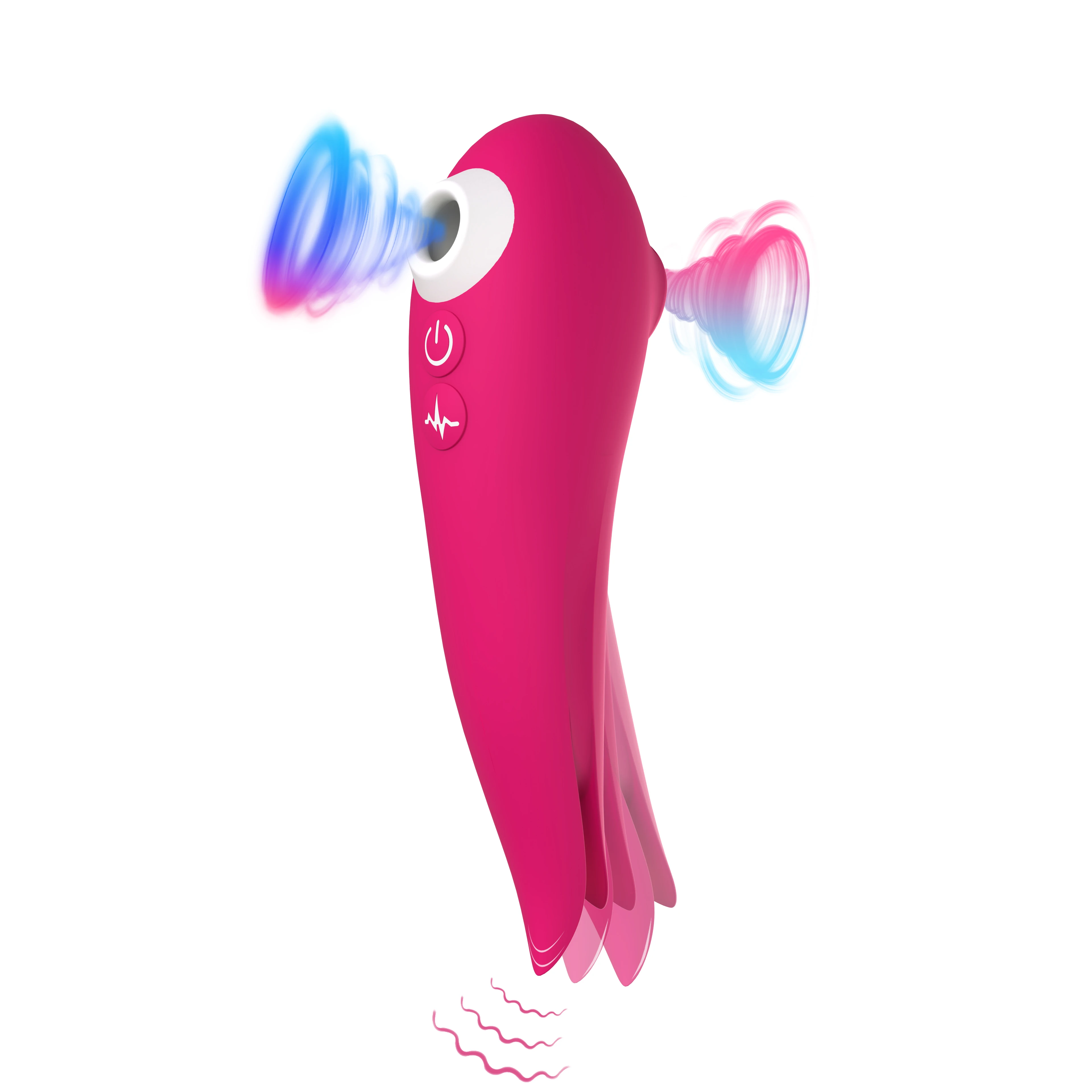 Mermaid Thrusting Sucking Vibrator: Woman Clitoral G Spot & Nipple Sucker  Massager