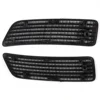 1 paire noir mat