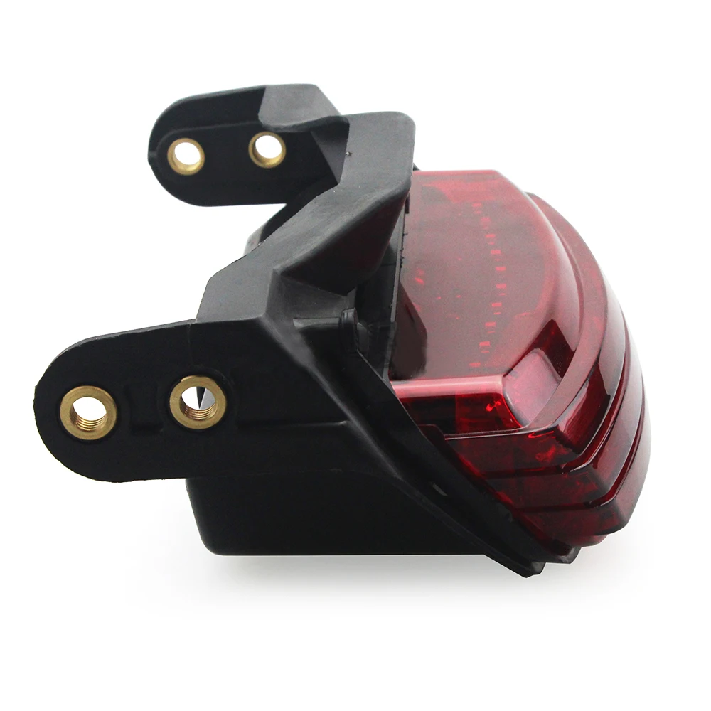 Задний светодиодный фонарь для номерного знака, стоп-сигнал для мотоцикла, тройной задний фонарь с кронштейном для Harley Softail 2006-2020
