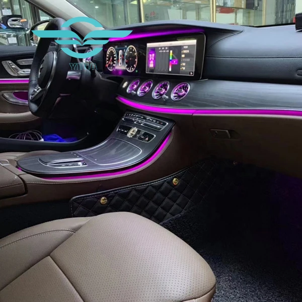 メルセデス・ベンツEクラスW213用オートLEDアンビエントライト車内灯