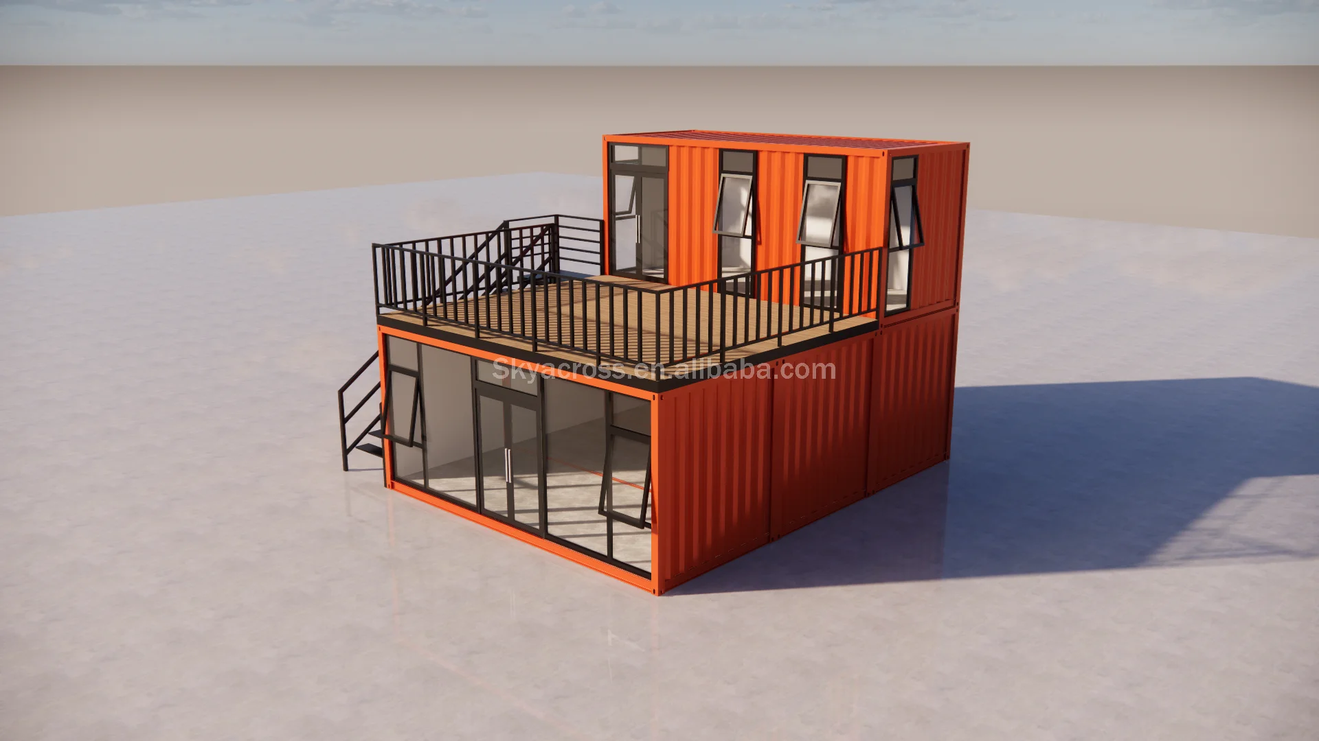 20 Feet Portable Shipping Container - Clothing Storeprefab
