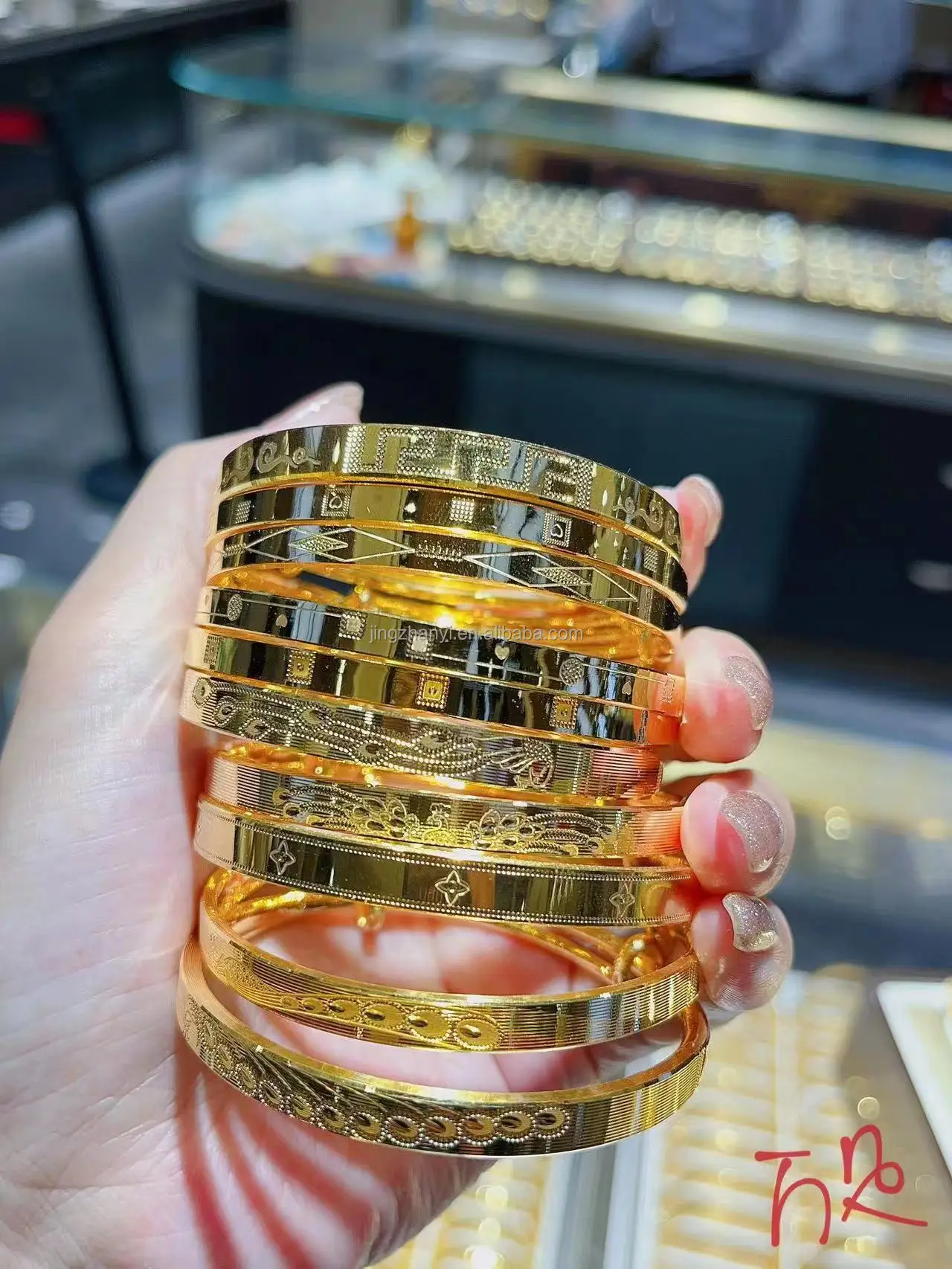純金封入飾り (中国999.9純金) 999.9 Gold Necklace | 09225N(40 cm/~0.112 tael) | Chow Sang