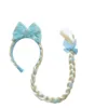 Ice and snow queen style blue