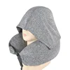 Gris clair-Polyester-avec capuche