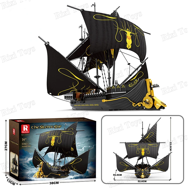 Mk/reobrix 13083-66037 - Build the Flying Dutchman Boat Model