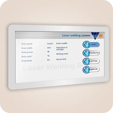 Large LED Letters Fiber handle 400w 1000w laser welding machine