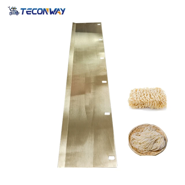 China Fast Delivery Japanese H62 Copper Burr-free Ramen Noodle Scraper Comb for Instant Noodle Machine