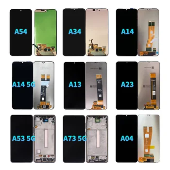 Mobile Phones Lcds For Samsung A03 A04 A10 A12 A13 A14 A20 A21S A22 A23 A30 A31 A34 A50 A52S A54 A71 A73 5G Display Touch Screen