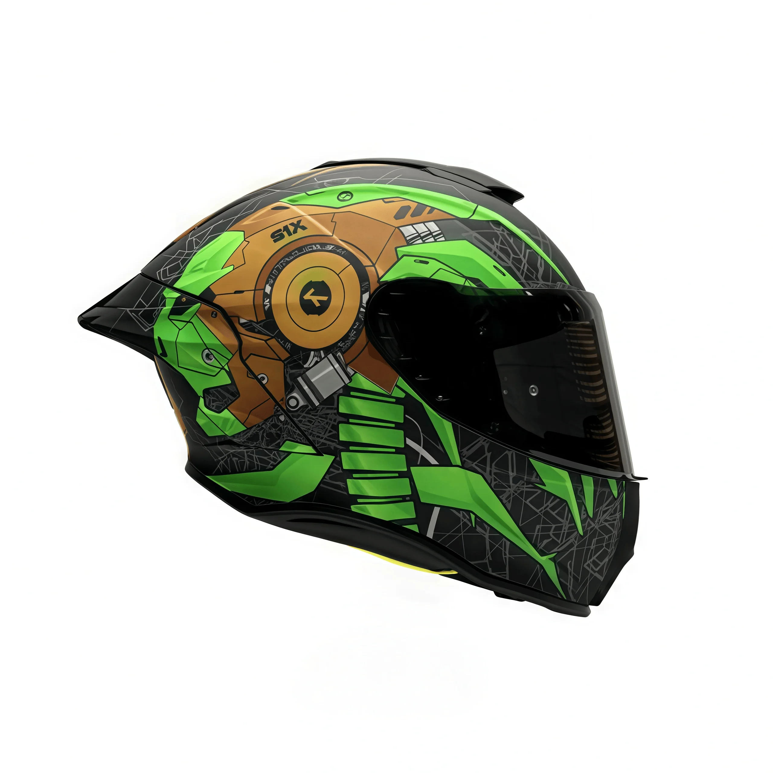 big mens motorcycle helmets VEVOR Helmet 3/4-Face Smart Street Abs & High Density Helmet with Interchangeable Lens Dot Approved Comfortable Motocross Helmet Fit for face motorcycle gloss Big Head Helmets | Motorcycle