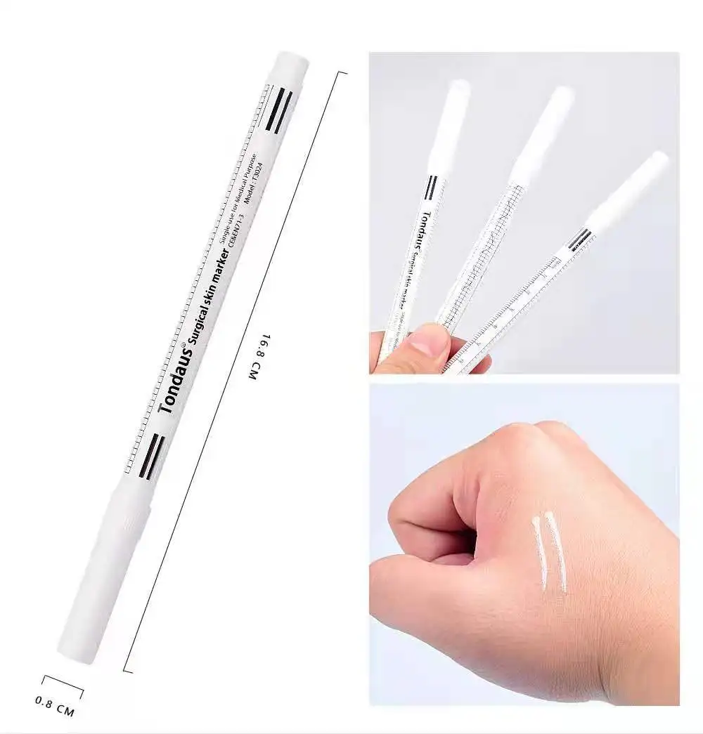 Hospital Surgical Marker,Skin Marker And Pe Ruler Nontoxic Medical
