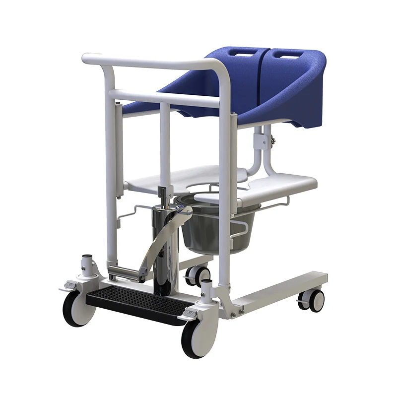 Lift Patient Transfer Hydraulic Chair Elderly Toilet Commode Patient  Transfer Lift Chair Patient Transfer Chair