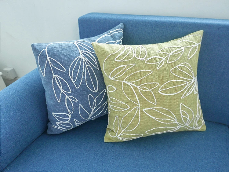 Proofing Leaf Cushion Sofa Pillowcases details