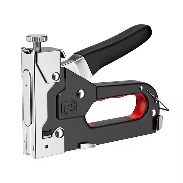 NEOBRISKEN Heavy Duty Manual Staple Gun - Professional Hand Tool for Upholstery, Carpentry and DIY Projects
