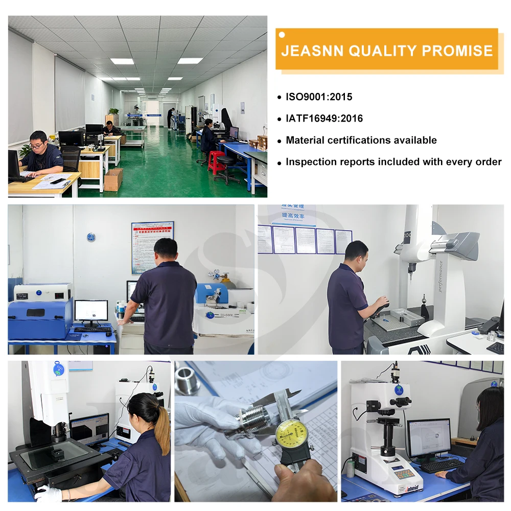 JeaSnn Custom Made Aluminium Precision Machined Parts Large Milling Metal Anodizing Alloy Aluminum Turning CNC Machining Parts