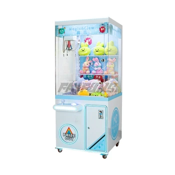 Game Claw Machine Dolls Claw Coin Operated Vending Mini Claw Machine Toy With Cash Bill Acceptor