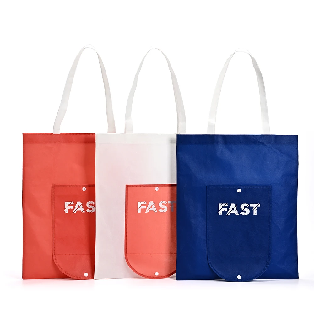Wholesale Eco Tote Bag Custom RPET Personalized Grocery Shopping Tote Reusable Novelty Gift Promotional Tote Bag details