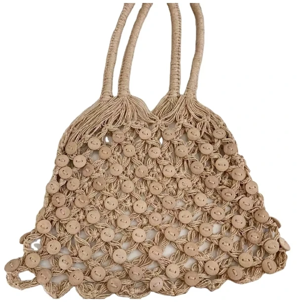 Специальное украшение горячая Распродажа высокое качество модная сумка пшеничная соломенная бумажная Соломенная пляжная