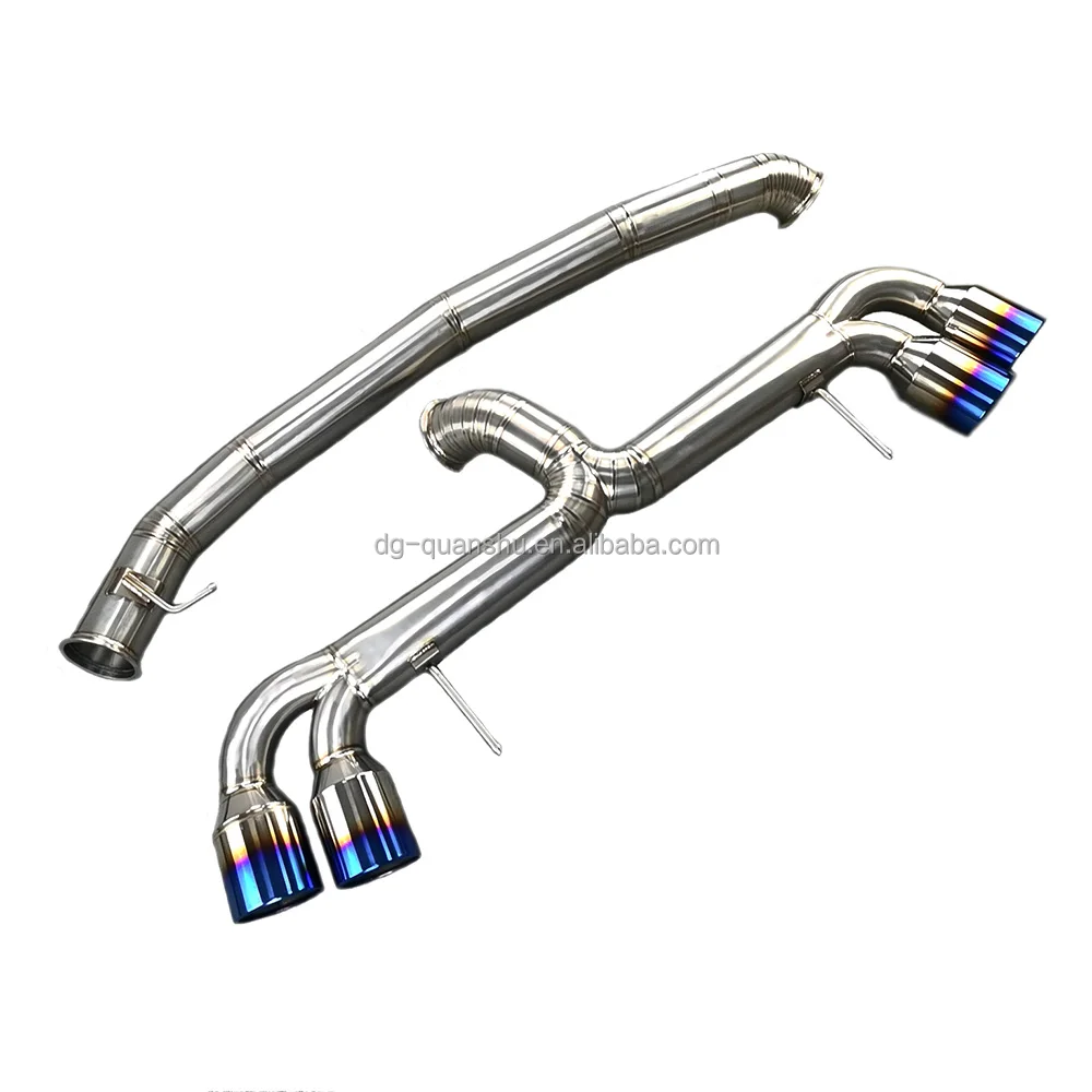 Titanium Exhaust Catback for Nissan GTR R35 Inch Pipe