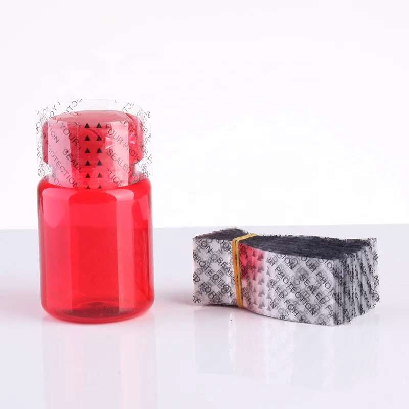 Factory Customization Shrink Bands Sealed for Your Protection Clear Heat Shrink Band